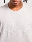 AIR SPACE Threaded Vibes Tee, Grey product photo View 04 S
