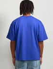 AIR SPACE Threaded Vibes Tee, Blue product photo View 03 S