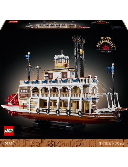 LEGO Ideas River Steamboat product photo View 03 L