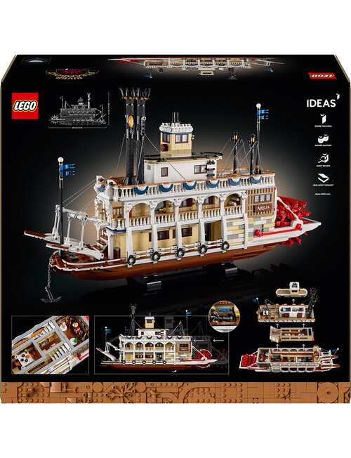 LEGO Ideas River Steamboat product photo View 15 L