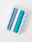 Laidlaw + Leeds Handkerchief, 5-Pack, Green product photo View 03 S