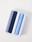 Laidlaw + Leeds Handkerchief, 5-Pack, Blue product photo View 03 S