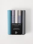 Laidlaw + Leeds Handkerchief, 5-Pack, Green product photo