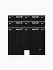 Nike Essential Cotton Trunk, 3-Pack, Black product photo