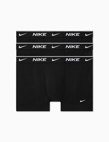 Nike Essential Cotton Trunk, 3-Pack, Black product photo