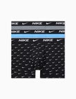 Nike Essential Cotton Trunk, 3-Pack, Logo & Blue product photo