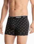 Nike Essential Cotton Trunk, 3-Pack, Logo & Blue product photo View 04 S
