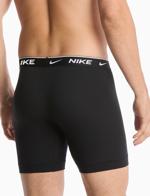 Nike Essential Cotton Boxer Brief, 3-Pack, Black product photo View 03 L