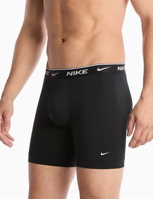 Nike Essential Cotton Boxer Brief, 3-Pack, Black product photo View 04 L