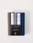 Laidlaw + Leeds Handkerchief, 5-Pack, Multi product photo