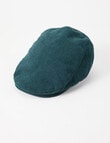 Laidlaw + Leeds Cord Drivers Cap, Green product photo
