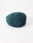 Laidlaw + Leeds Cord Drivers Cap, Green product photo View 02 S