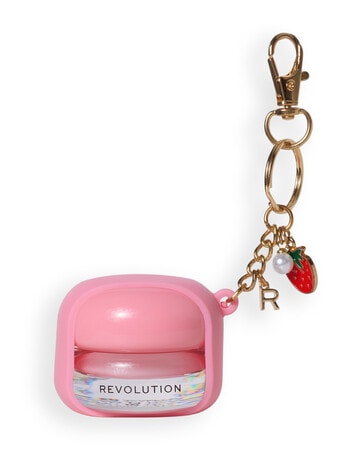Makeup Revolution Juicy Peptide Pudding Lip Mask, Strawberry Souffl&eacute; product photo