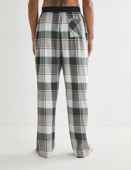 Mazzoni Check Cotton Sleep Pant, Fern product photo View 02 L