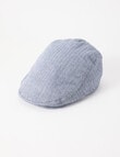 Laidlaw + Leeds Herringbone Drivers Cap, Sand product photo