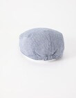 Laidlaw + Leeds Herringbone Drivers Cap, Sand product photo View 02 S