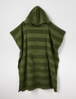 Verano Laguna Hooded Beach Towel, Olive product photo
