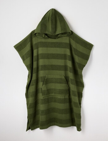 Verano Laguna Hooded Beach Towel, Olive product photo