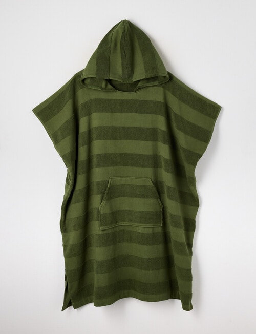 Verano Laguna Hooded Beach Towel, Olive product photo