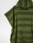 Verano Laguna Hooded Beach Towel, Olive product photo View 02 S