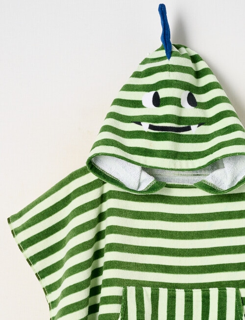 Verano Kids Mini Dino Hooded Beach Towel product photo View 03 L