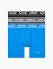 Nike Engineered Micro Boxer Brief, 3-Pack, Blue, Grey & Black product photo
