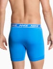 Nike Engineered Micro Boxer Brief, 3-Pack, Blue, Grey & Black product photo View 03 S