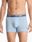 Nike Essential Cotton Trunk, 3-Pack, Light Blue, Blue & Navy product photo View 02 S
