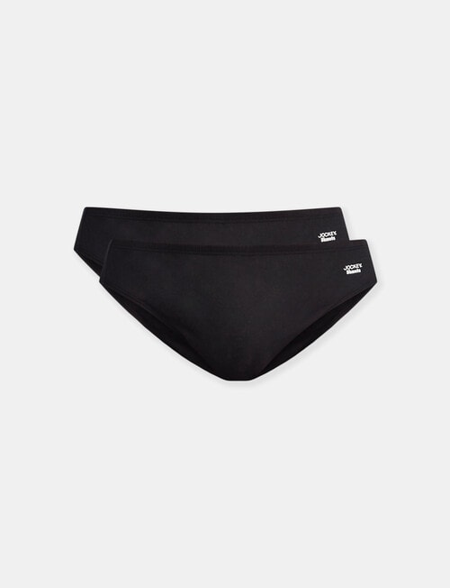 Jockey Skants Cotton Brief, 2-Pack, Black product photo