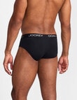 Jockey Chafe Proof Modal Brief, Black product photo View 02 S