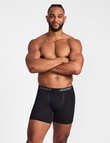 Jockey Chafe Proof Cotton Mid Trunk, Black product photo View 04 S