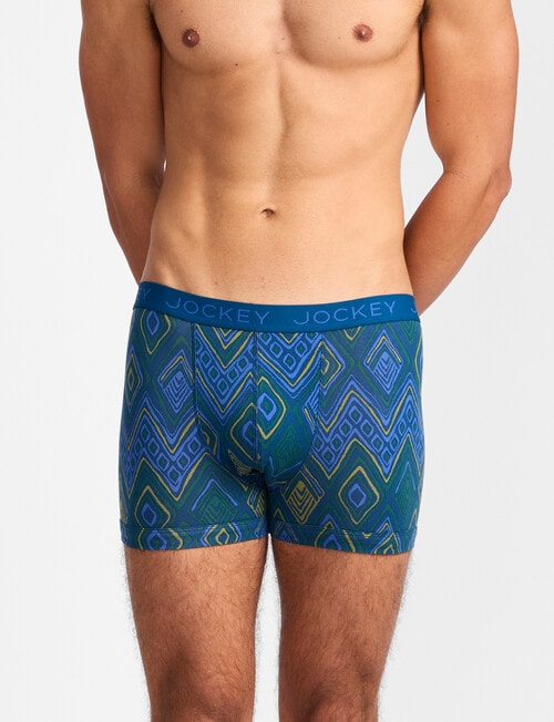 Jockey No Ride Up Print Trunk, Aztec Print product photo
