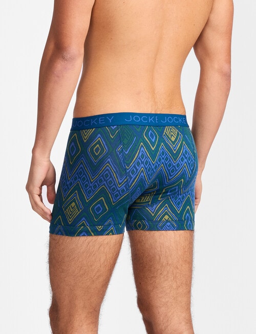 Jockey No Ride Up Print Trunk, Aztec Print product photo View 02 L