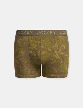 Jockey No Ride Up Print Trunk, Monstera Print product photo