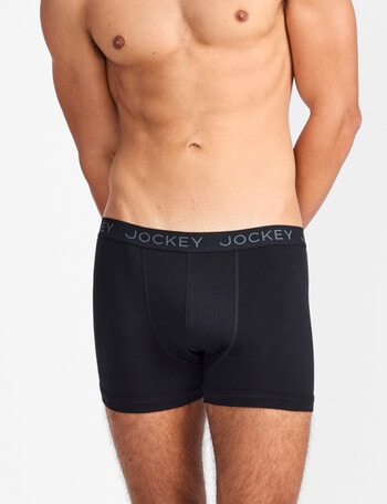 Jockey No Ride Up Trunk, Black product photo