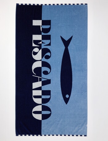 Verano Resort Pescado Beach Towel product photo
