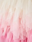 Mac & Ellie Party Sequin Ombre Waterfall Dress, Pink product photo View 02 S