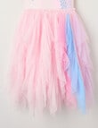 Mac & Ellie Party Collection Sleeveless Rainbow Dress, Pink product photo View 03 S