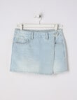 Switch Mia Denim Skort, Cali Light Blue product photo