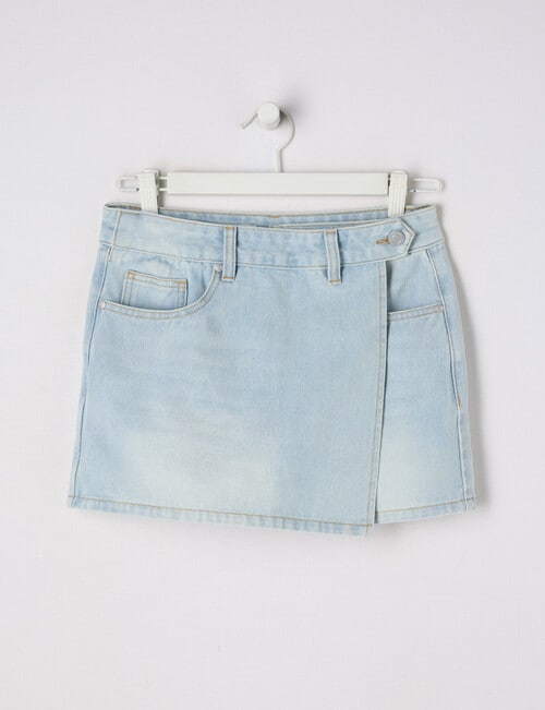 Switch Mia Denim Skort, Cali Light Blue product photo