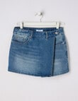 Switch Mia Denim Skort, Washed Blue product photo