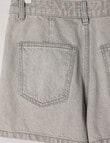 Switch Mia Denim Skort, Light Grey product photo View 02 S