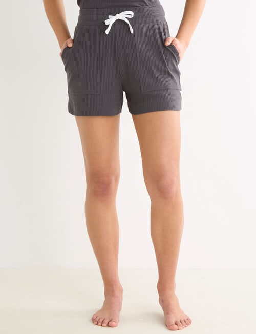 Mineral Sleep Short, Graphite product photo View 05 L