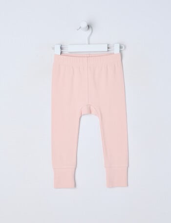 Teeny Weeny Rib Fashion Essentials Pant, Nurturing Pink product photo
