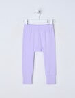Teeny Weeny Rib Fashion Essentials Pant, Lilac product photo