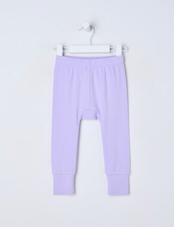 Teeny Weeny Rib Fashion Essentials Pant, Lilac product photo