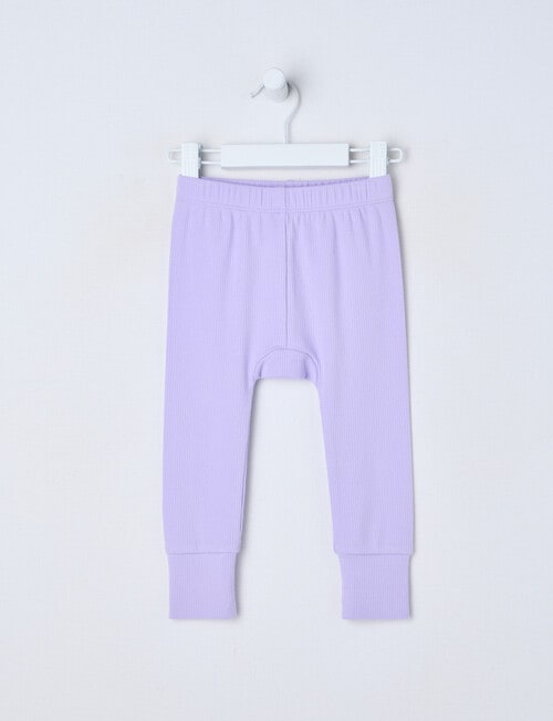 Teeny Weeny Rib Fashion Essentials Pant, Lilac product photo