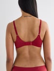 Lyric Push Up Bra, Cherry Red, A-D product photo View 02 S