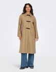ONLY Evie Life Coat, Tannin product photo