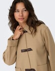 ONLY Evie Life Coat, Tannin product photo View 03 S